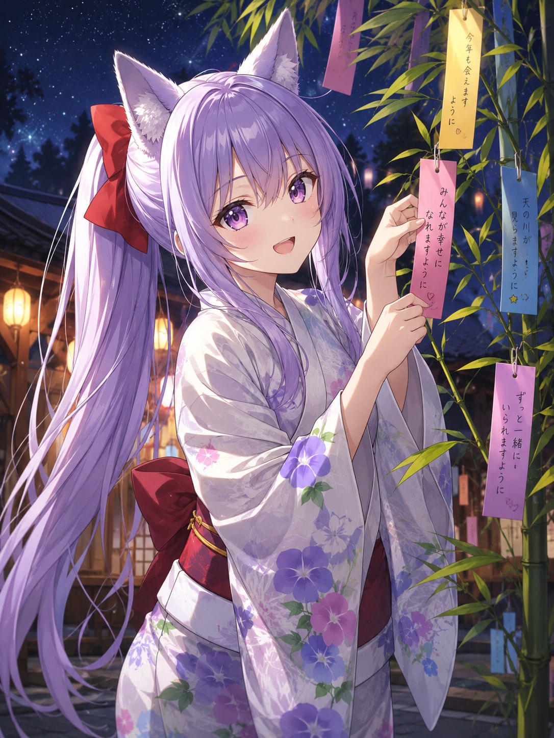 狐娘たちの七夕