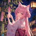 狐娘たちの七夕 10枚目
