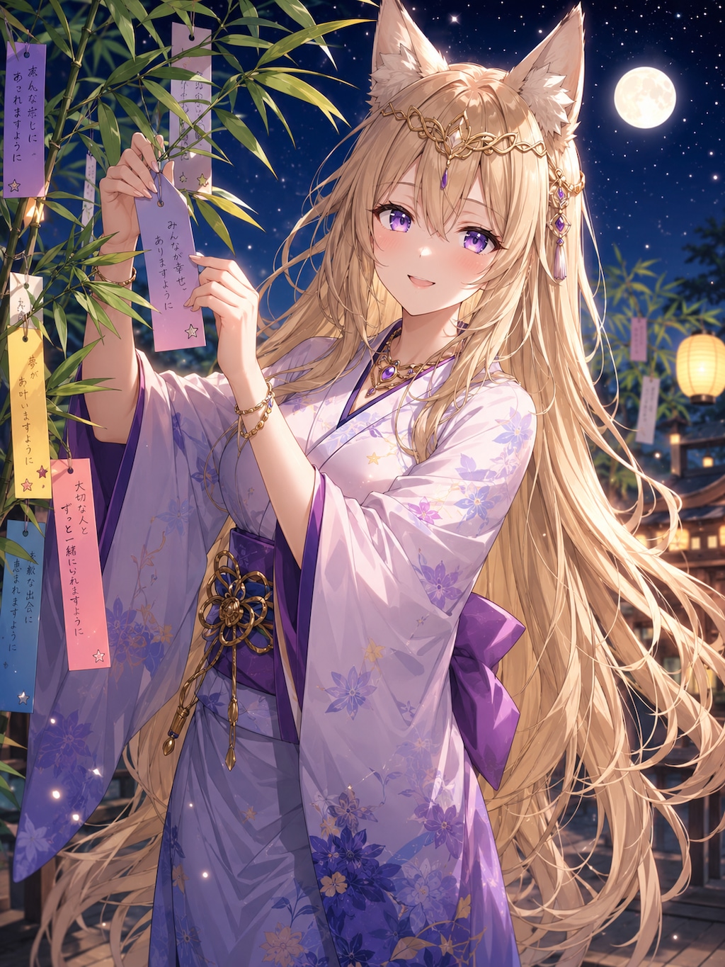 狐娘たちの七夕