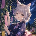 狐娘たちの七夕 11枚目
