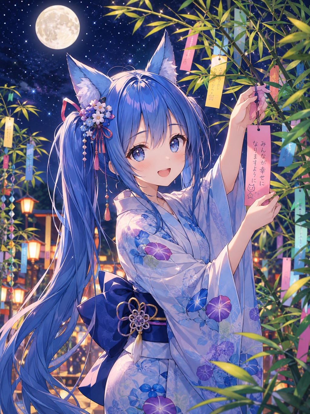 狐娘たちの七夕