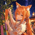 狐娘たちの七夕 9枚目