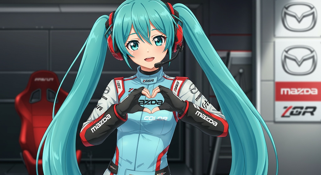マツダレーシングスーツ初音ミク