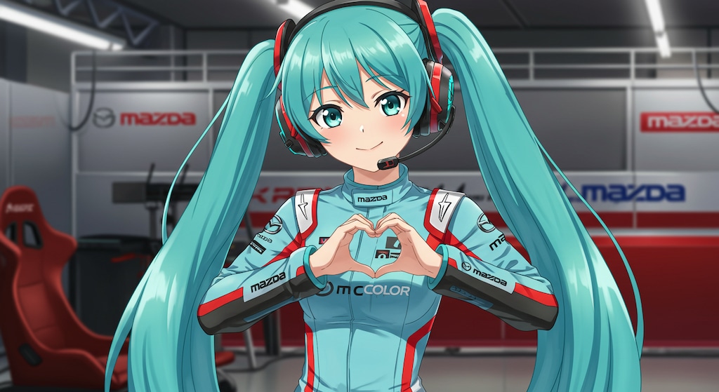 マツダレーシングスーツ初音ミク
