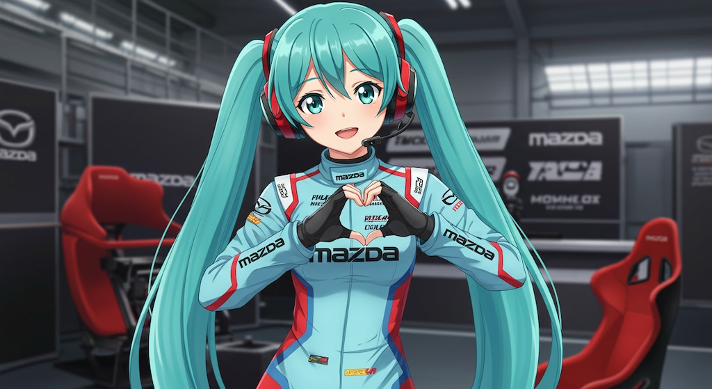 マツダレーシングスーツ初音ミク