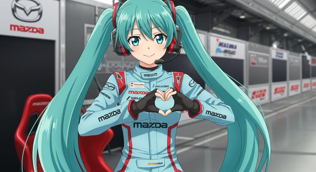 マツダレーシングスーツ初音ミク