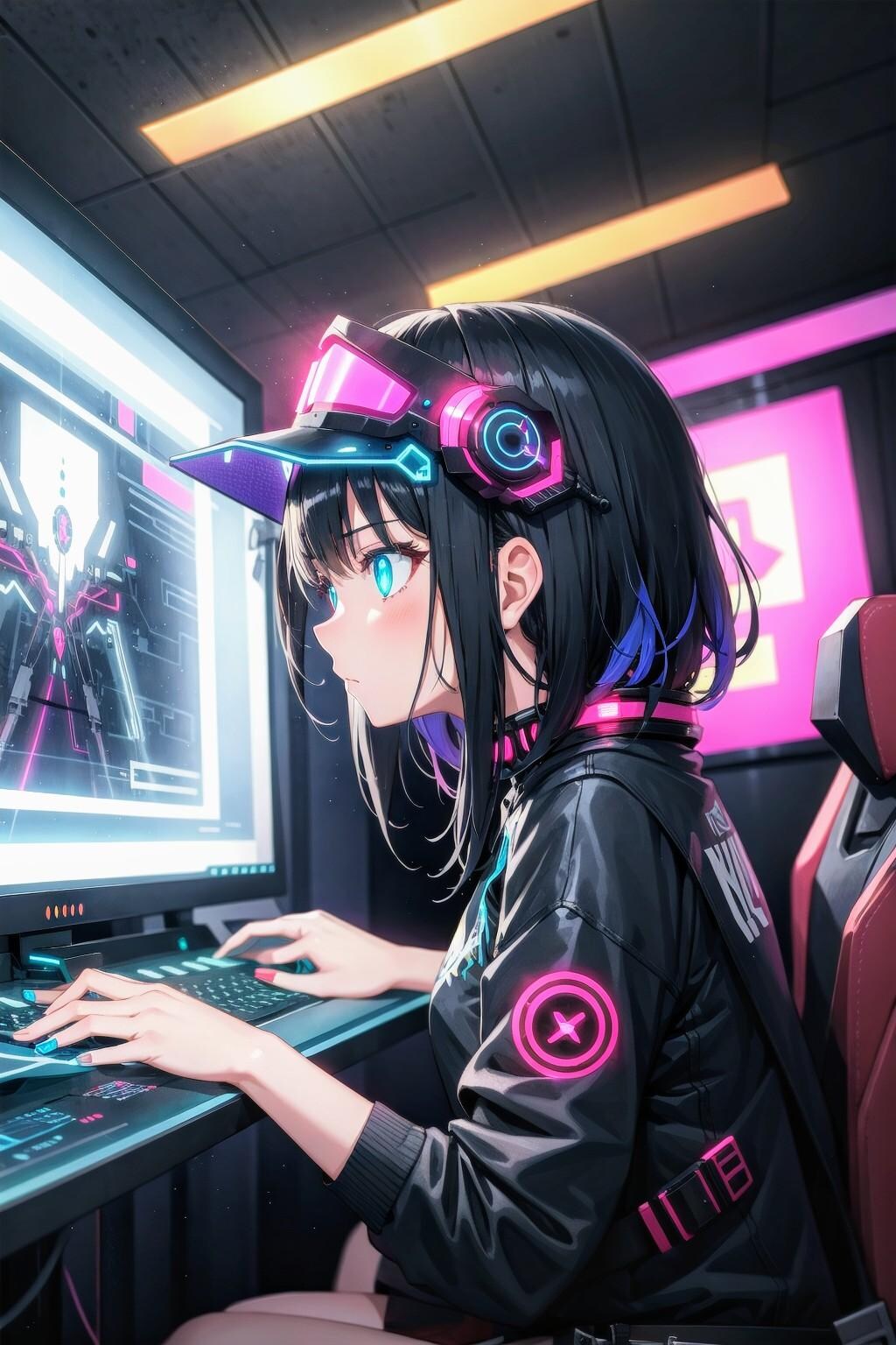 ちちぷい生成中な、お姉やん