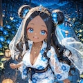 浴衣のフィフィ王女 2枚目