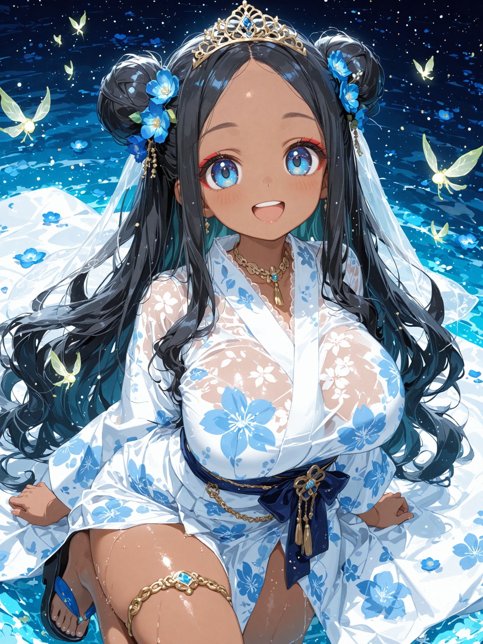 浴衣のフィフィ王女