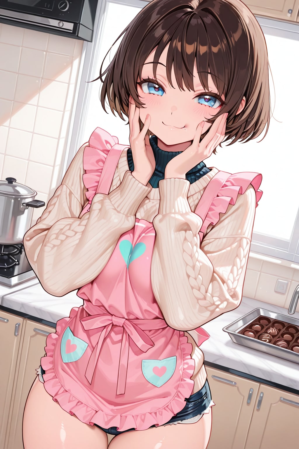 こっそり味見☆ひかり | の人気AIイラスト・グラビア