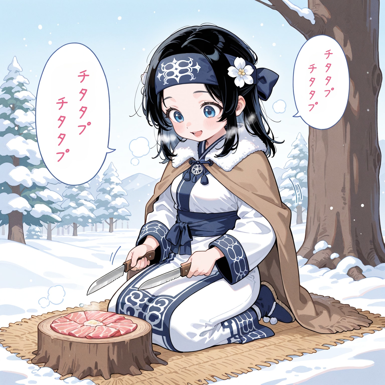 アイヌの少女3