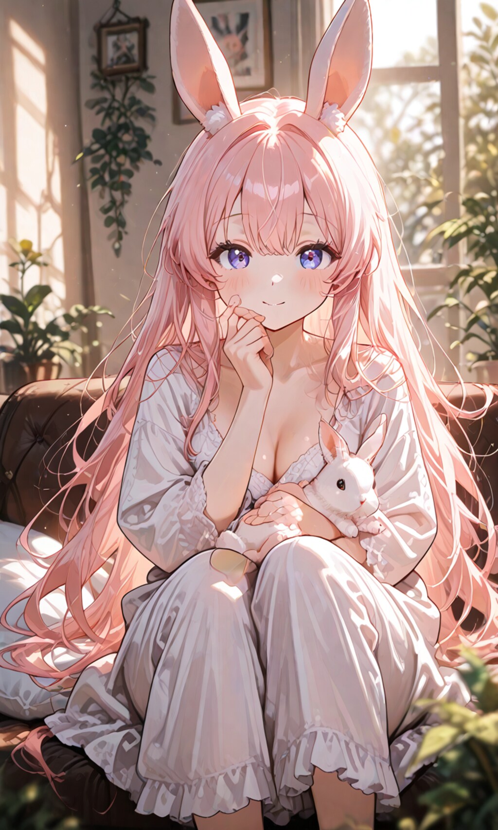 おっとりうさ耳少女