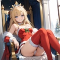お題：ちちぷいクリスマスに参加する（魔法使いと王女達） 3枚目