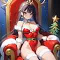 お題：ちちぷいクリスマスに参加する（魔法使いと王女達） 4枚目