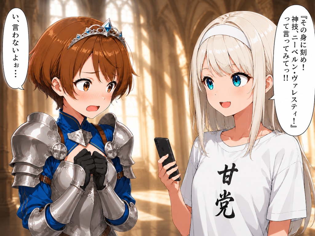 がんばる姫騎士の朝