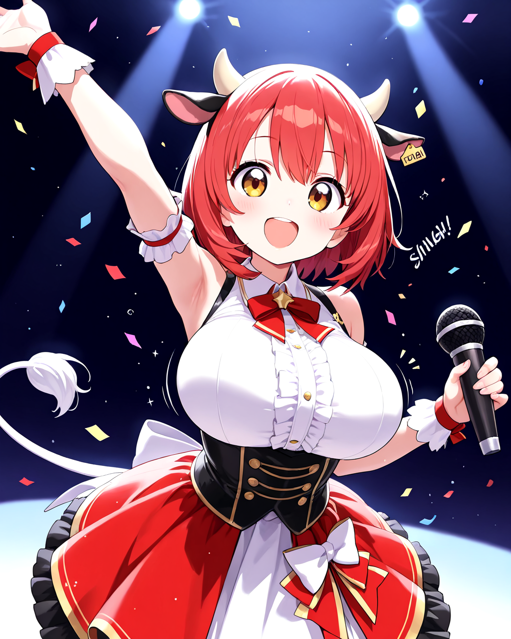 【ケモ度１】私立ほるすたいん学園在学中のアイドル
