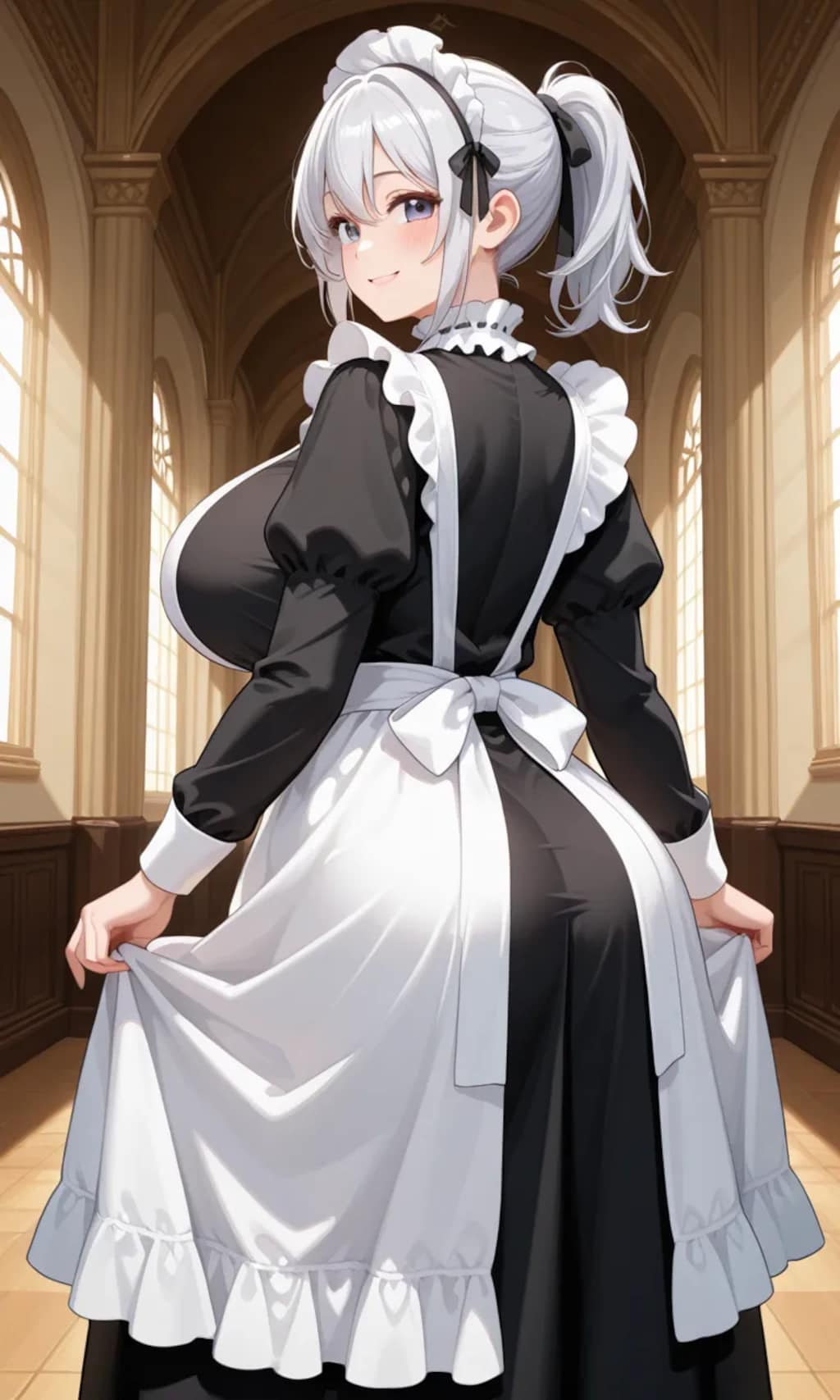 うちの新人メイドです