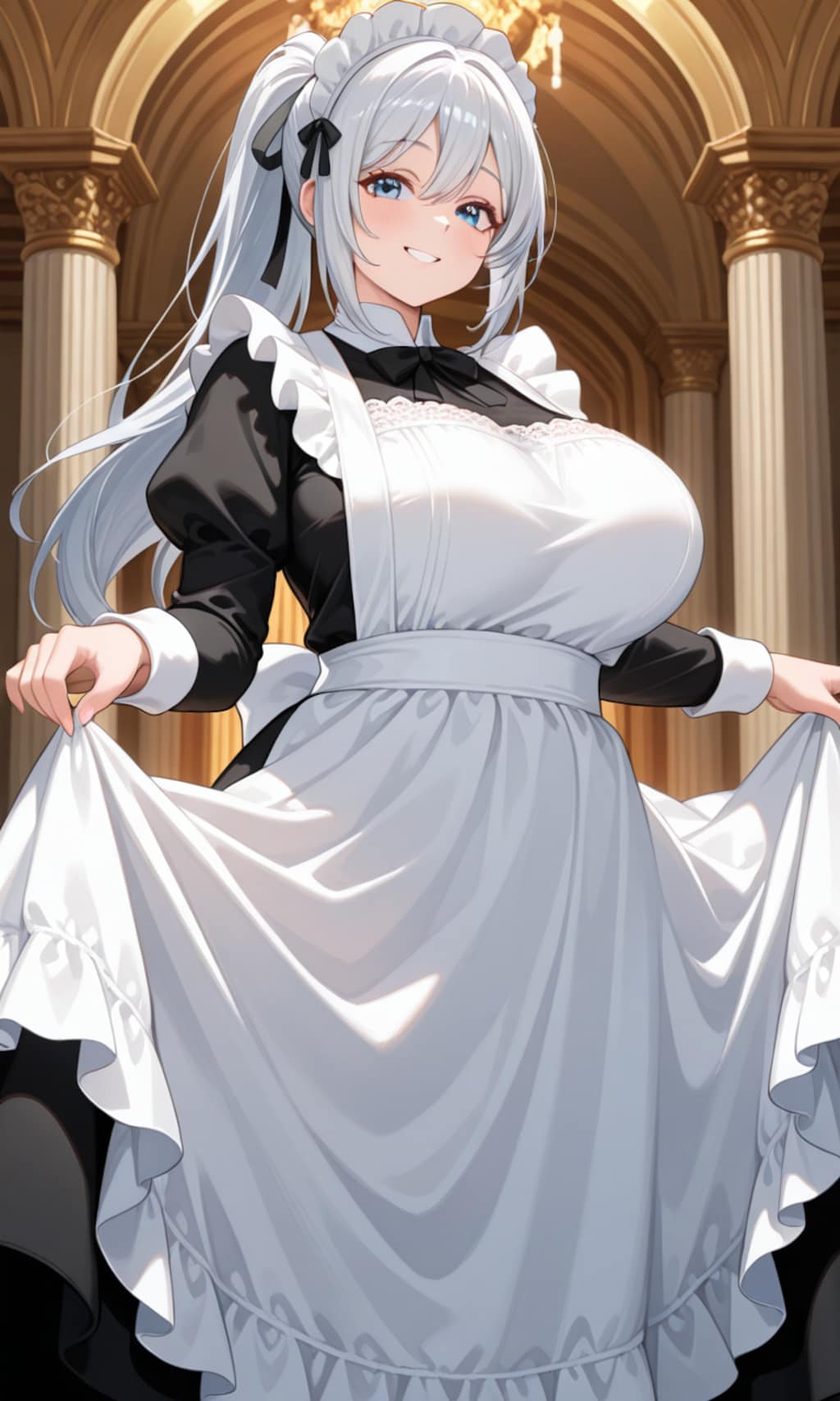 うちの新人メイドです