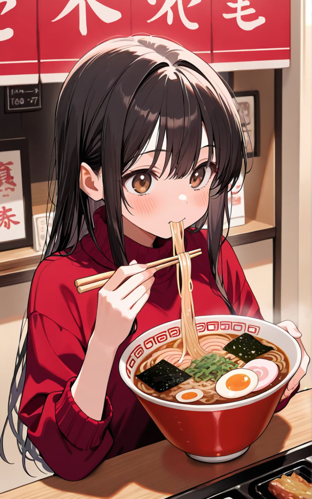 親父、替え玉。固めでお願いね