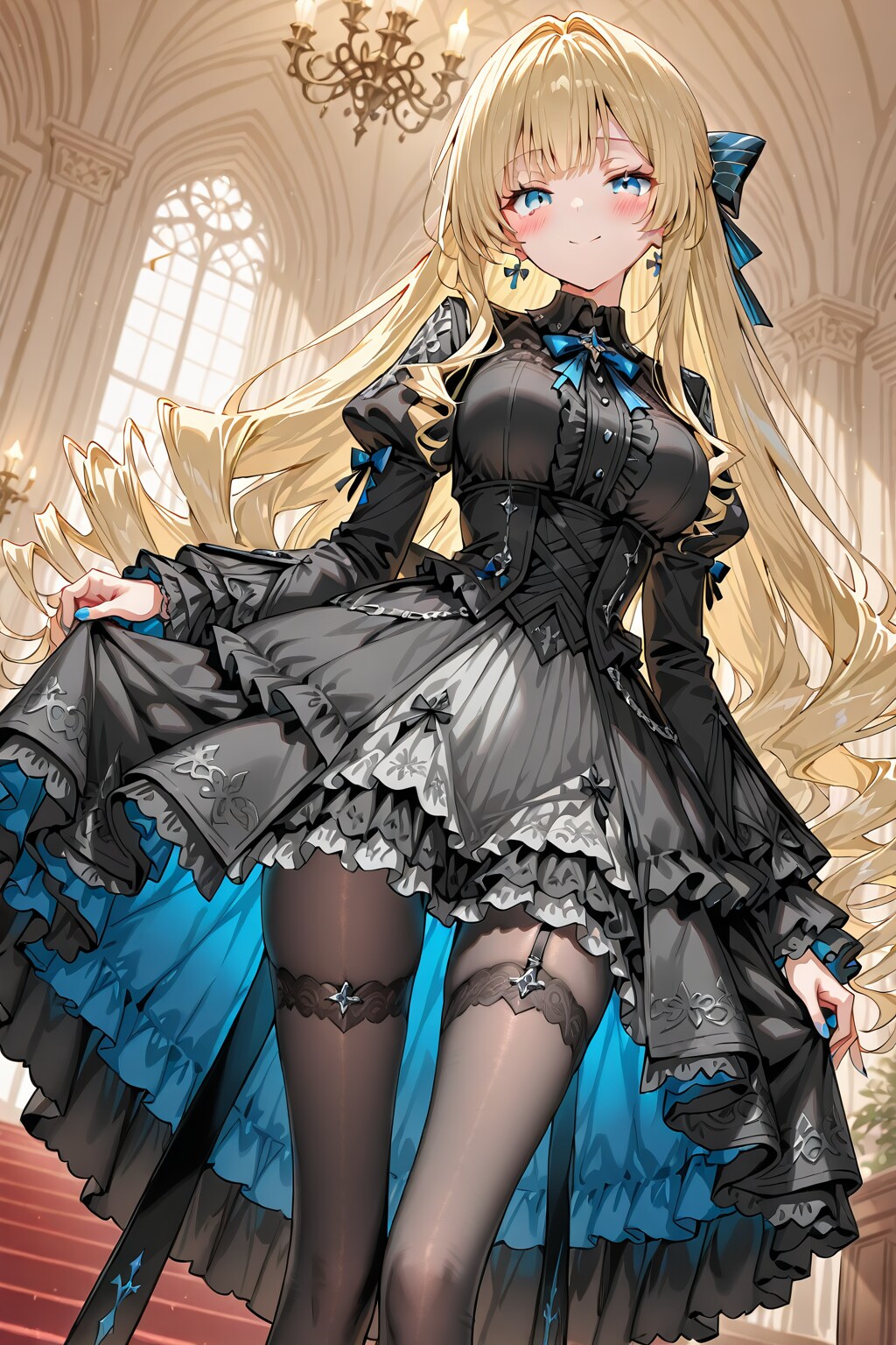金髪　ゴシック