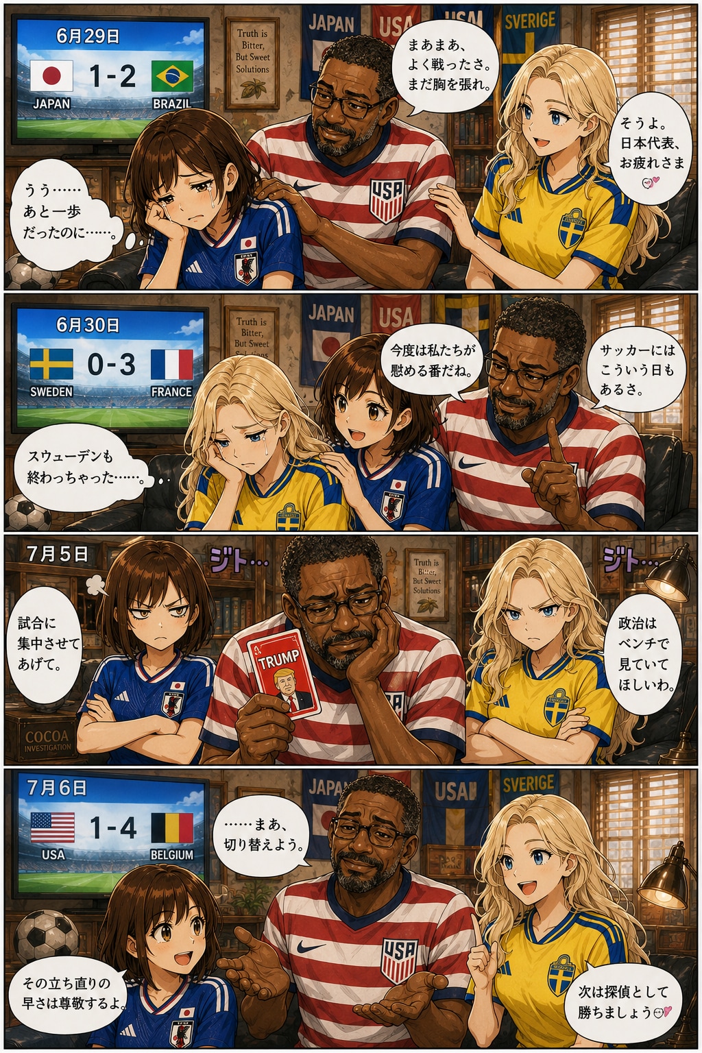 W杯は楽しく！