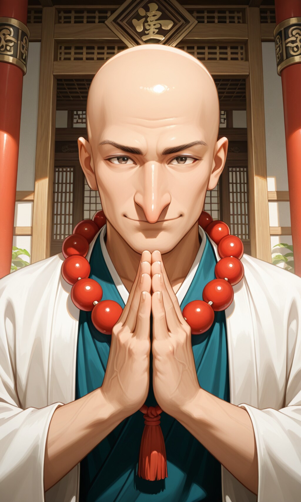 鼻長き僧