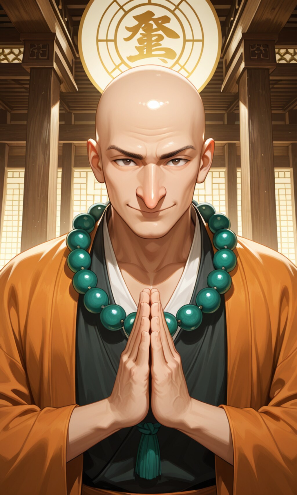 鼻長き僧