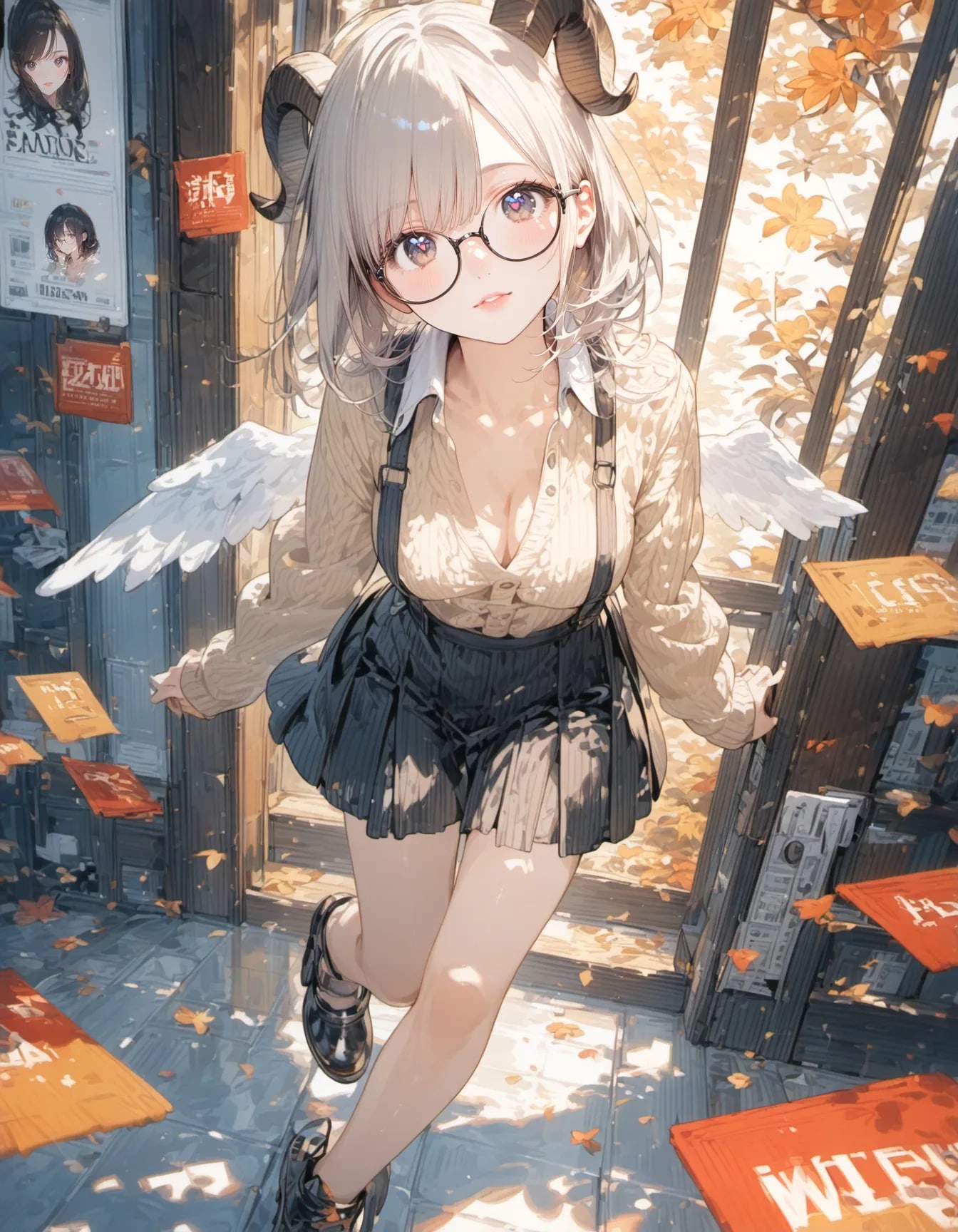 Between Wings and Horns | の人気AIイラスト・グラビア
