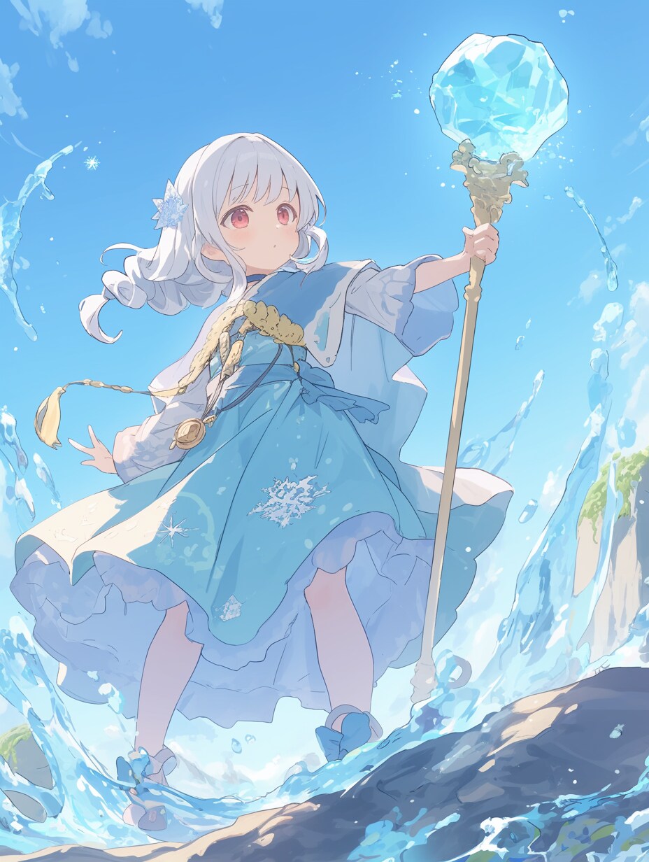 氷の魔法使い | の人気AIイラスト・グラビア