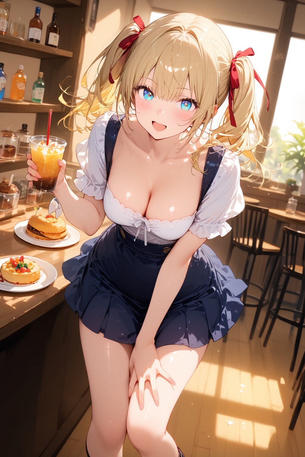 はい✨一杯どうぞ♪ | の人気AIイラスト・グラビア