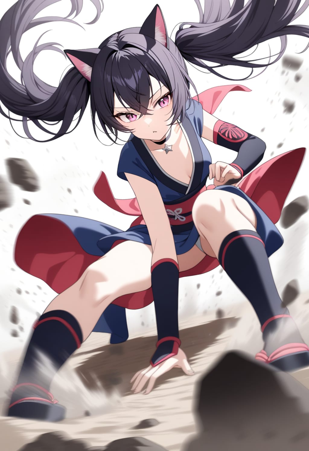 うちの子たちの登場シーン