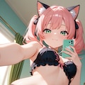 自撮りちゃん～うちの子 みおちゃん～ 3枚目