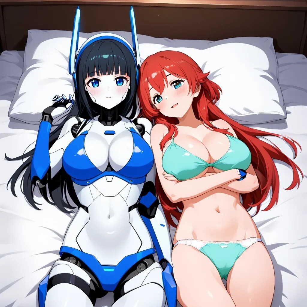 寝苦しい夜にアンドロイド抱き枕　設定温度を26度にします