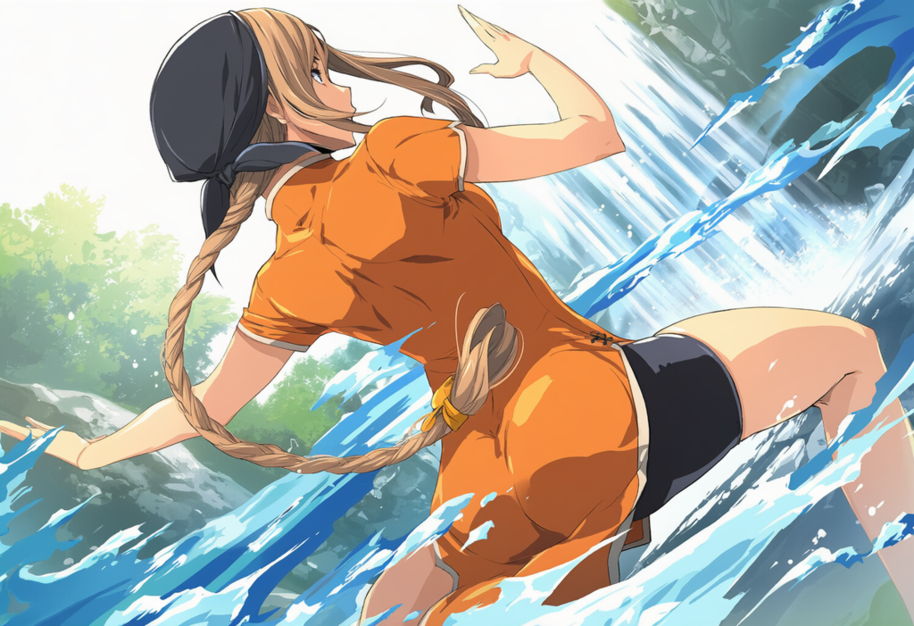 滝つぼ修行
