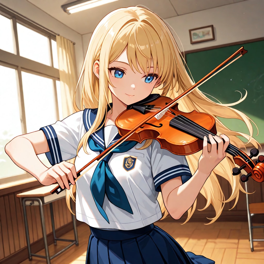 ちちぷいやバイオリンがね上手だね　弾