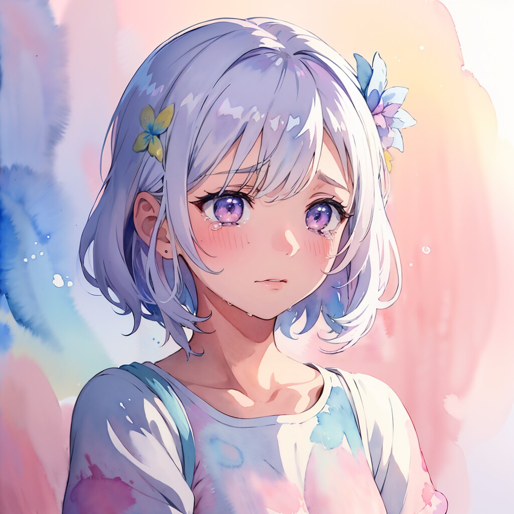泣かないで…