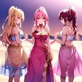 砂漠で踊るトリオA 3枚目