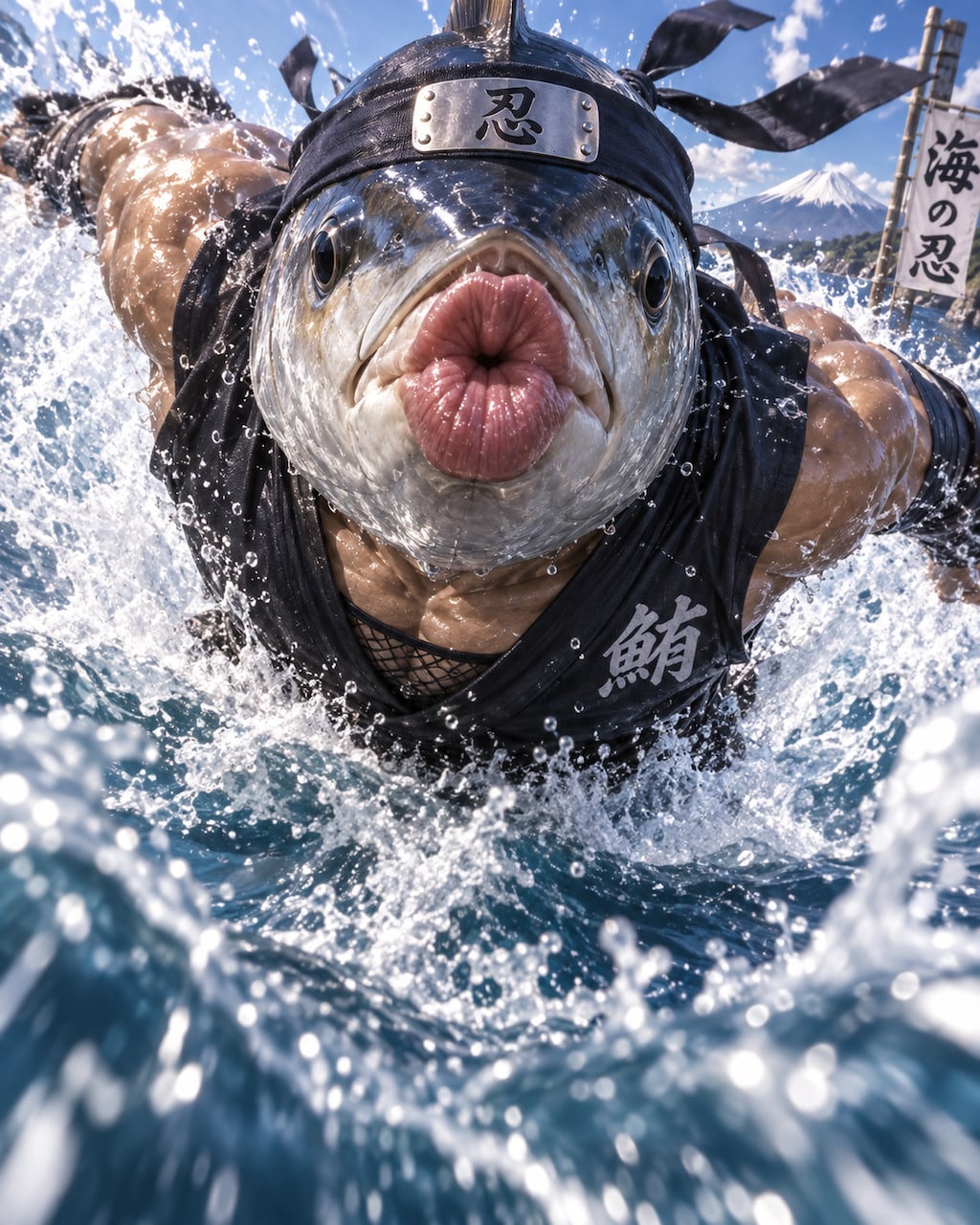 口寄せの術ッ！！🐙💦