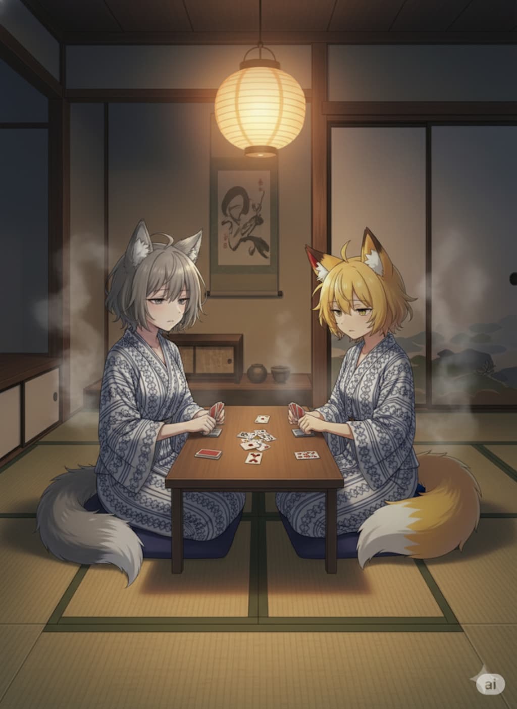 夜更かしのカードゲーム