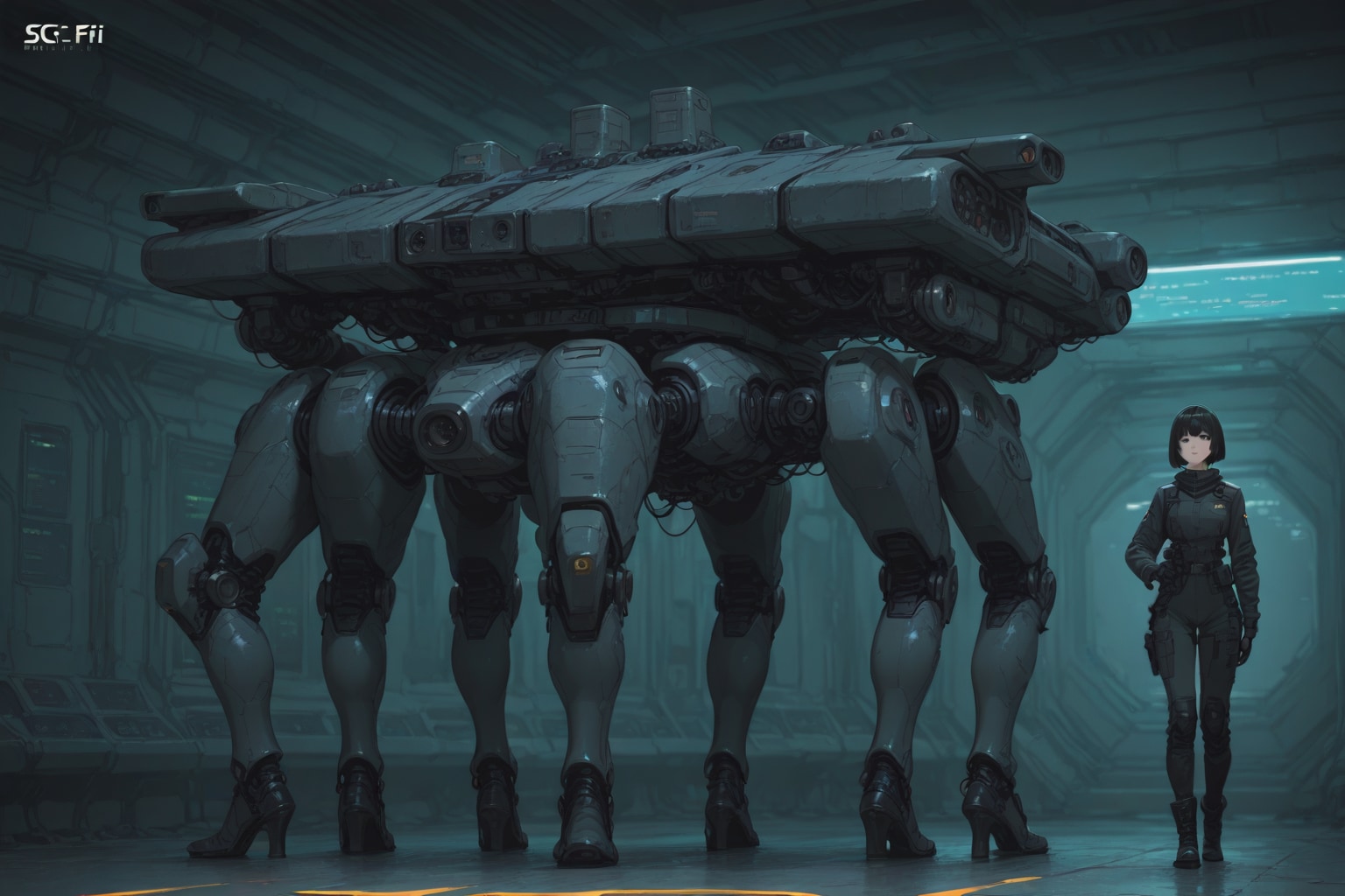 PEGASUS製BigD〇gとオペ娘さん | の人気AIイラスト・グラビア