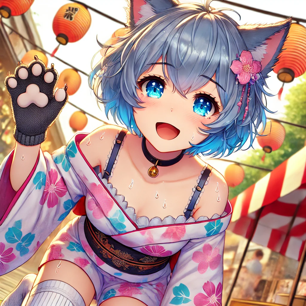 猫化ボブ子ちゃん