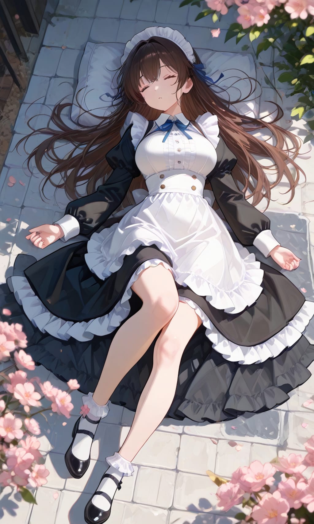 うたた寝のメイド