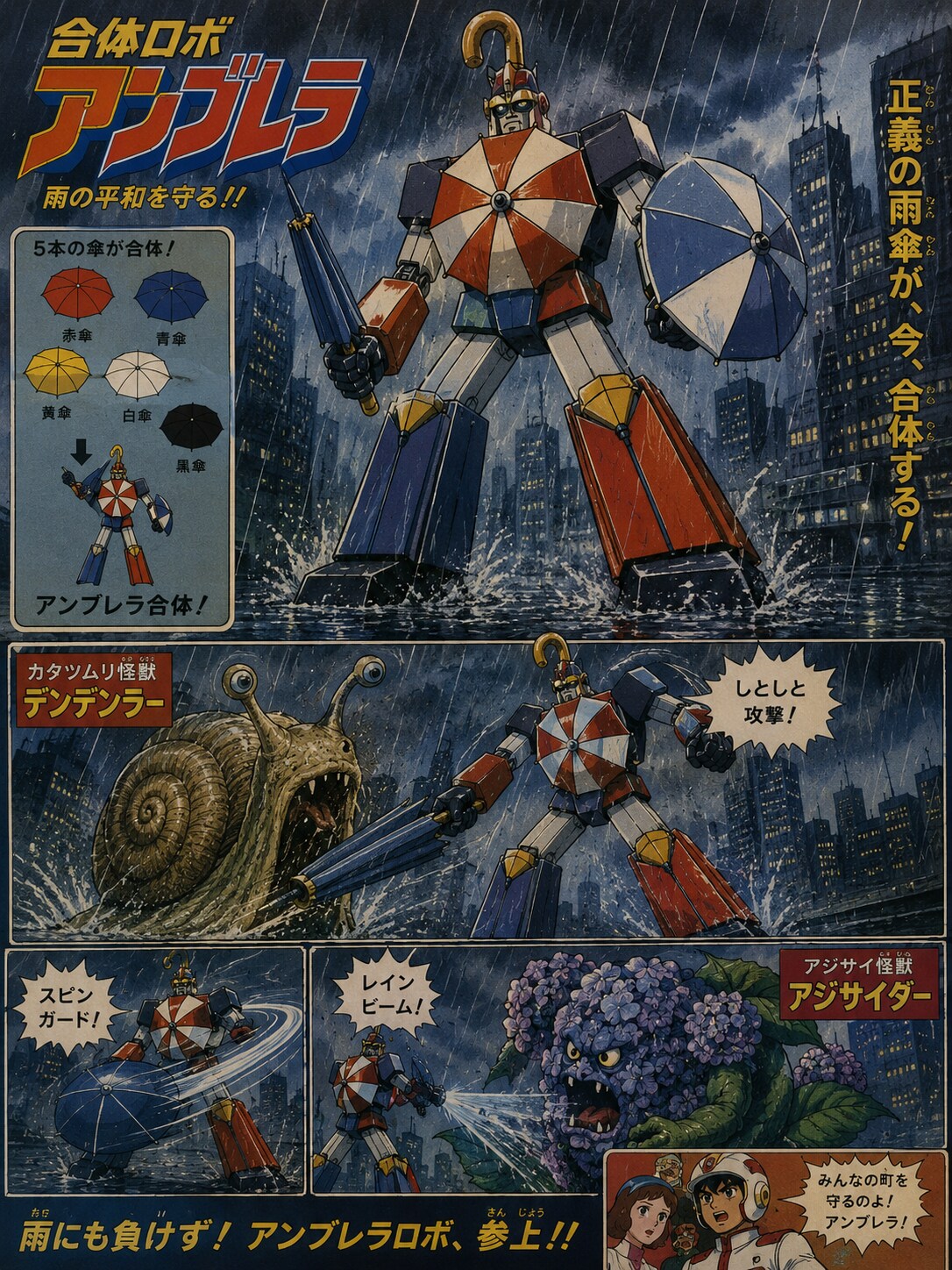 umbrella robo | の人気AIイラスト・グラビア