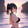 彼女と海 12枚目