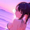 彼女と海 4枚目