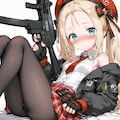 少女と銃 2枚目