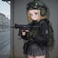 少女と銃 7枚目