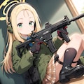少女と銃 8枚目