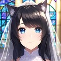 猫耳少女ラピスちゃん（仮名）結婚 3枚目