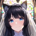 猫耳少女ラピスちゃん（仮名）結婚 4枚目